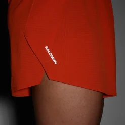 Salomon - Sense Aero Splt 3'' Shorts - Laufshorts Fiery Red