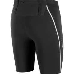 Salomon Laufbekleidung|Hosen-- Sense Stow Short Tights 9'' - Laufshorts Deep Black