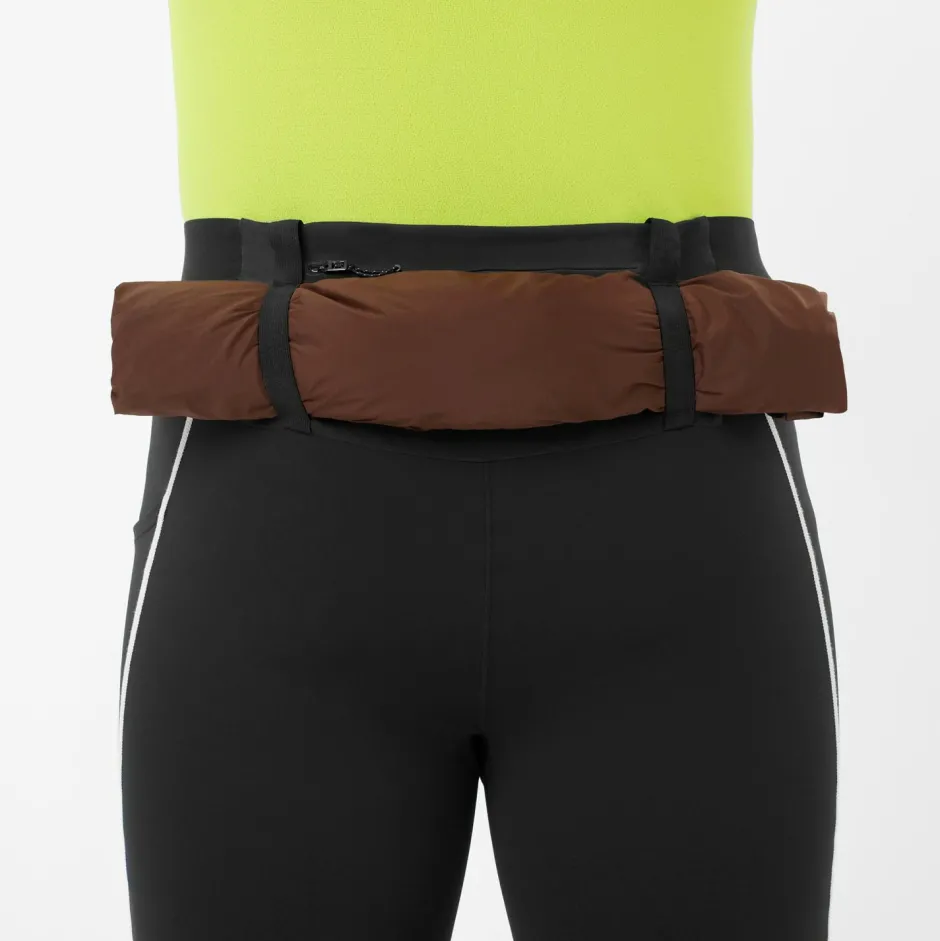 Salomon Laufbekleidung|Hosen-- Sense Stow Short Tights 9'' - Laufshorts Deep Black
