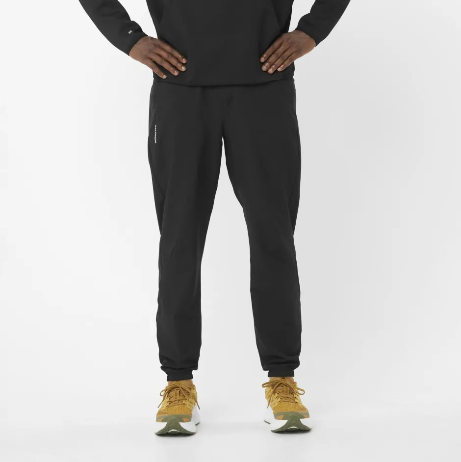 Salomon Laufbekleidung|Hosen-- SHKout Core Pants - Laufhose Deep Black