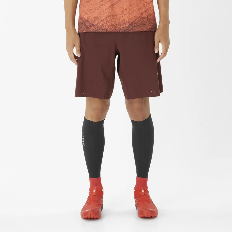 Salomon Laufbekleidung|Accessoires-- S/Lab Ultra Calfs - Beinlinge Deep Black