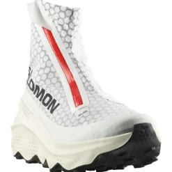 Salomon - S/Lab Ultra Dust - Trailrunningschuhe White / Fiery Red / Vanilla Ice Hot