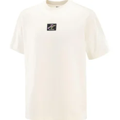 Salomon Alltagsbekleidung|T-Shirts-- Wild Rays Label S/S Tee - T-Shirt Whisper White