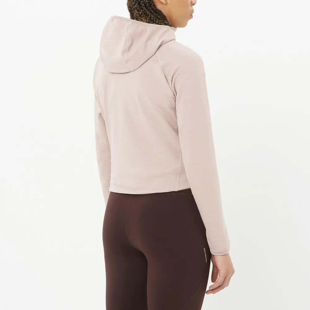Salomon - Women's Essential Lightwarm HD - Fleecejacke Etherea Online