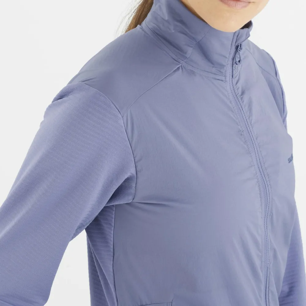 - Woen' Eentia ightwar Hybrid - Feecejacke < Salomon Sale
