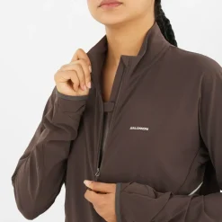 Salomon Laufbekleidung|Shirts, Hemden & Longsleeves-- Women's Sense Aero Hybrid Cropped - Laufshirt