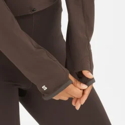 Salomon Laufbekleidung|Shirts, Hemden & Longsleeves-- Women's Sense Aero Hybrid Cropped - Laufshirt