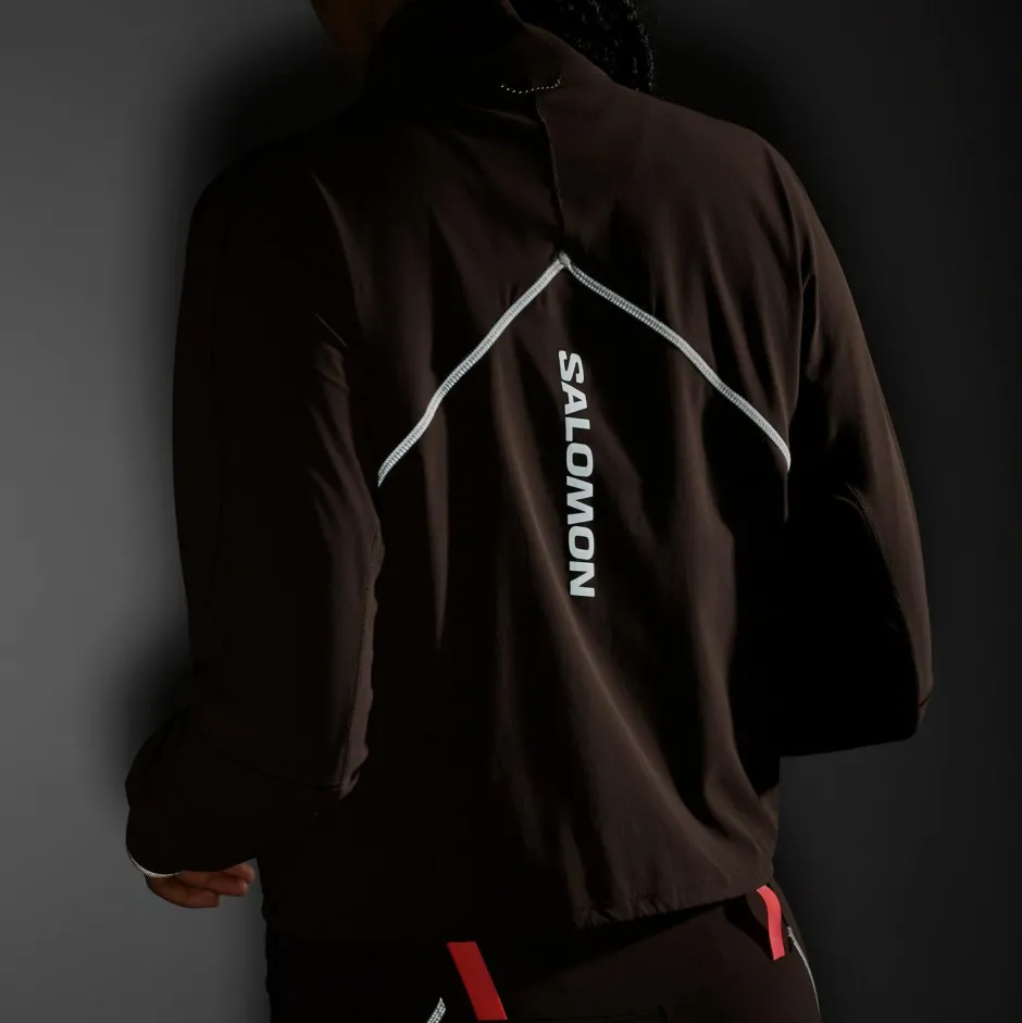 Salomon Laufbekleidung|Shirts, Hemden & Longsleeves-- Women's Sense Aero Hybrid Cropped - Laufshirt