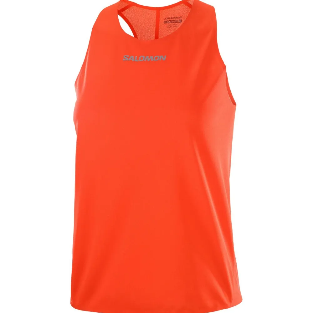 Salomon - Women's S/Lab Speed - Tank Top Fiery Red Outlet