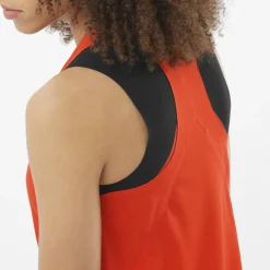 Salomon - Women's S/Lab Speed - Tank Top Fiery Red Outlet