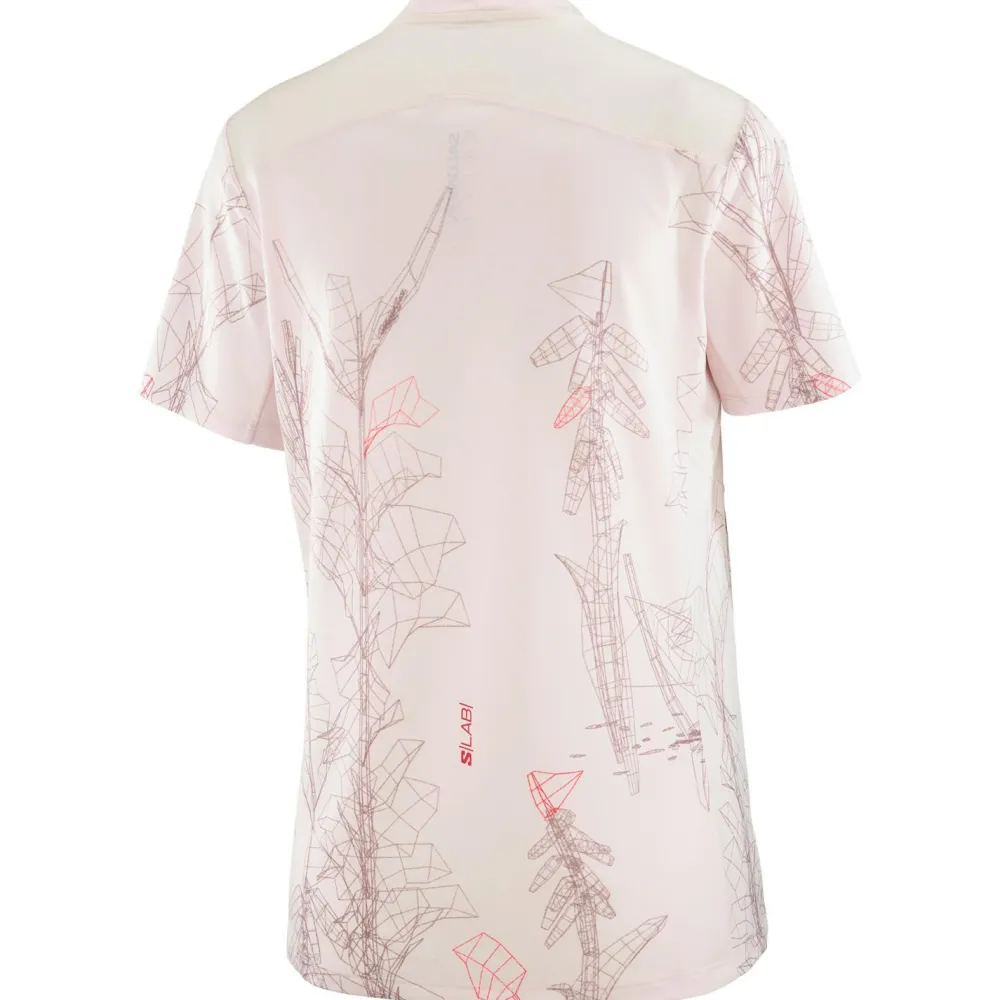Salomon - Women's S/Lab Ultra Tee AOP - Laufshirt Lilac Ash Best