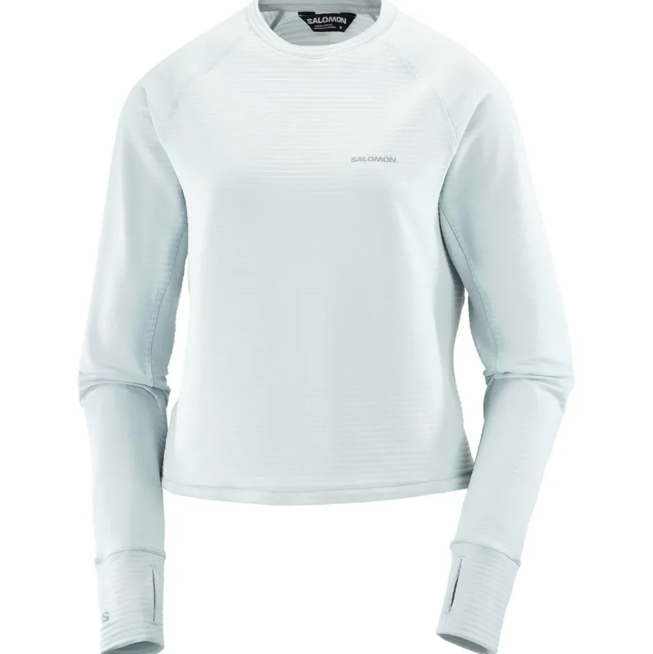 Salomon - Woen' ntia ightwar Crew Neck - Feecepuover