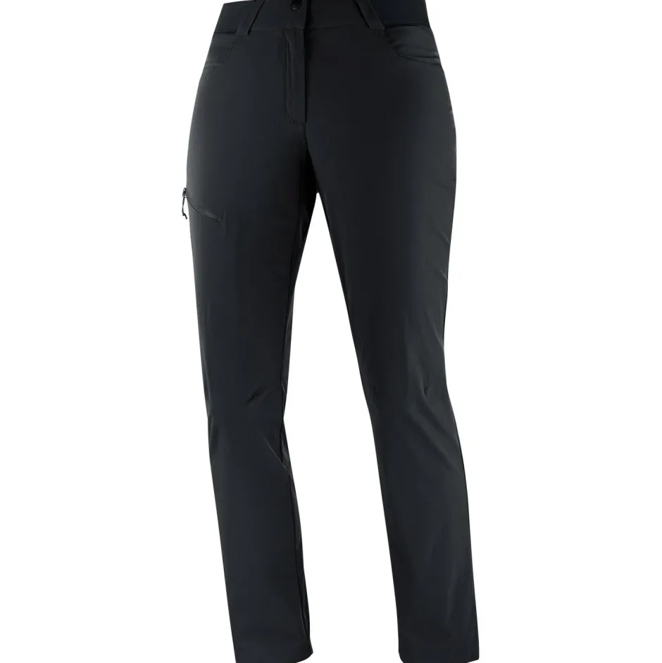 Salomon Trekkingbekleidung|Wanderbekleidung-- Women's Wayfarer Pants - Trekkinghose Deep Black