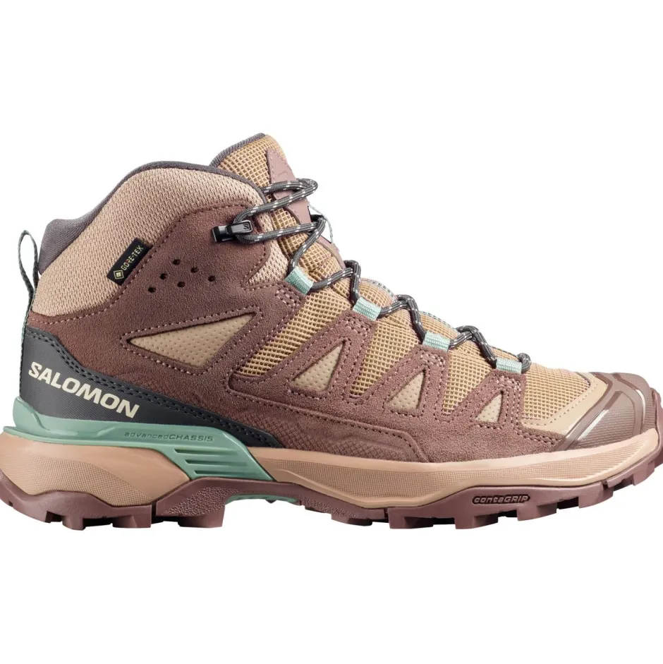 Salomon Wanderschuhe|Trekkingschuhe-- Women's X Ultra 360 Leather Mid GORE-TEX - Wanderschuhe
