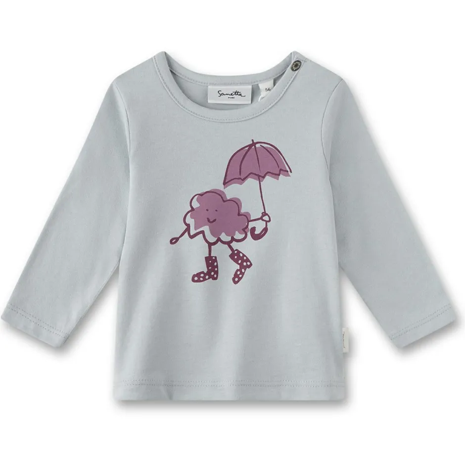 Kinder Sanetta - Baby Girl's Shirt Pure LT 1 - Longsleeve