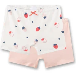 Sanetta Alltagsbekleidung|Unterwäsche-- Kid's Doppelpack Short - Unterhose White Pebble