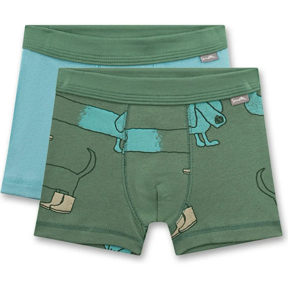 Sanetta - Kid's DP Short 337046+337047 - Unterhose Dark Ivy Discount
