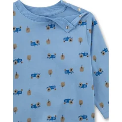 Sanetta - Kid's Pyjama 1/1 222322 - Alltagsunterwäsche Lily Blue New