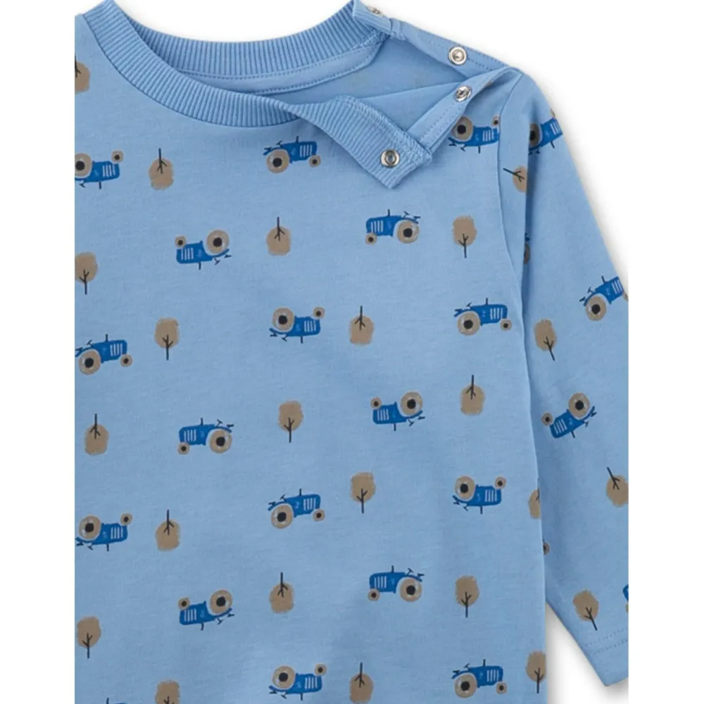 Sanetta - Kid's Pyjama 1/1 222322 - Alltagsunterwäsche Lily Blue New