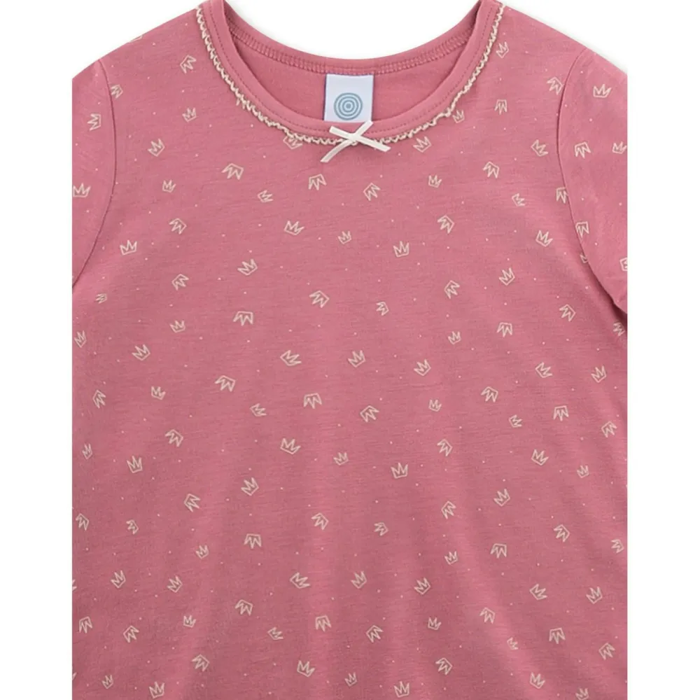 Sanetta - Kid's Pyjama 1/2 233779 - Alltagsunterwäsche Purple Rose Outlet