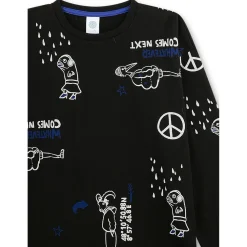- Kid's Pyjama Long AOP 245916 - Schlafanzug < Sanetta Outlet