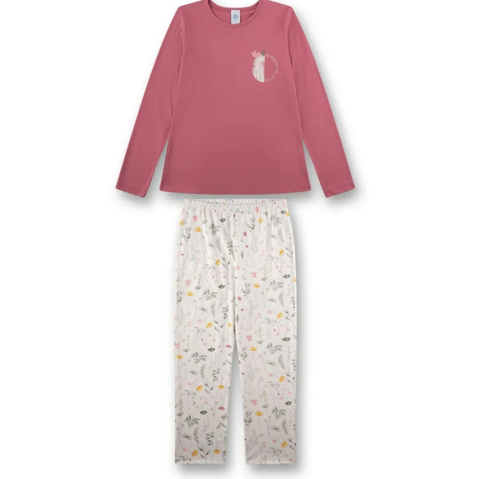 Sanetta Unterwäsche|Alltagsbekleidung-- Kid's Pyjama 1/1 246046+246047 - Schlafanzug Purple Rose