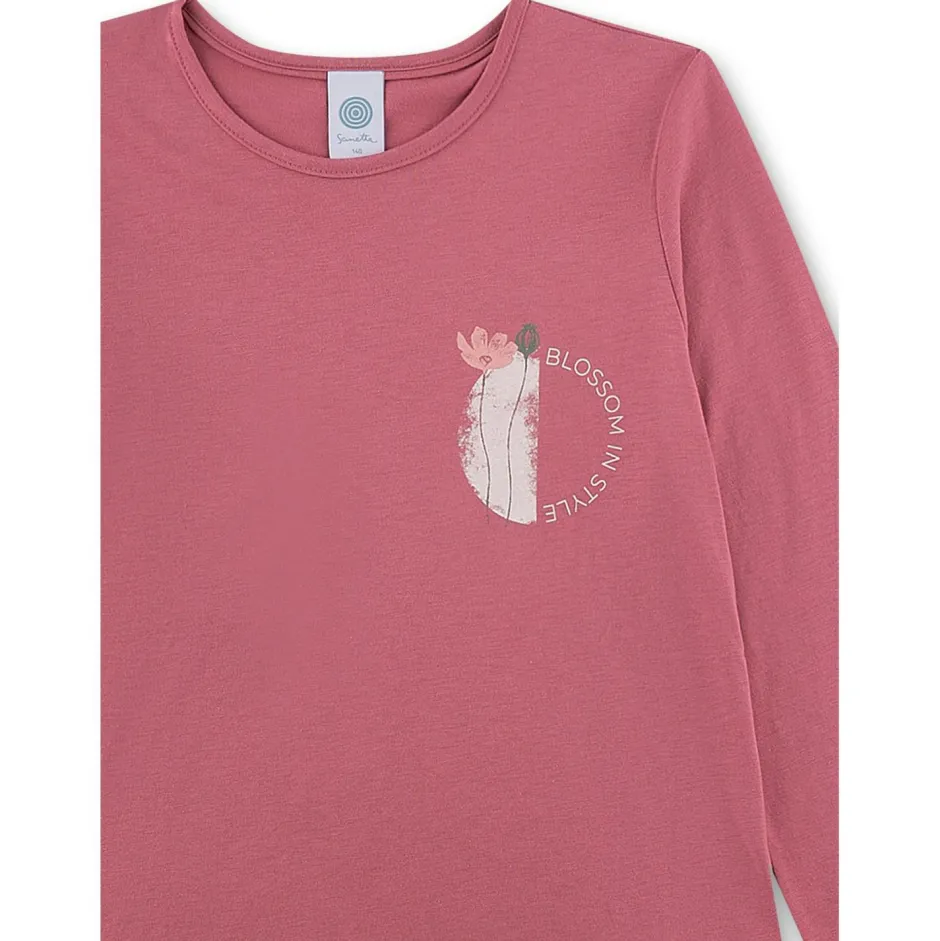 Sanetta Unterwäsche|Alltagsbekleidung-- Kid's Pyjama 1/1 246046+246047 - Schlafanzug Purple Rose