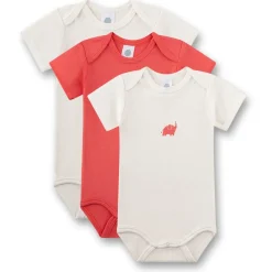 Sanetta Alltagsbekleidung|Unterwäsche-- Kid's Set Body 325029 3-Pack - Alltagsunterwäsche White Pebble