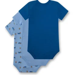 Sanetta Alltagsbekleidung|Unterwäsche-- Kid's Set Body 1/2 324952 3-Pack - Alltagsunterwäsche Lily Blue