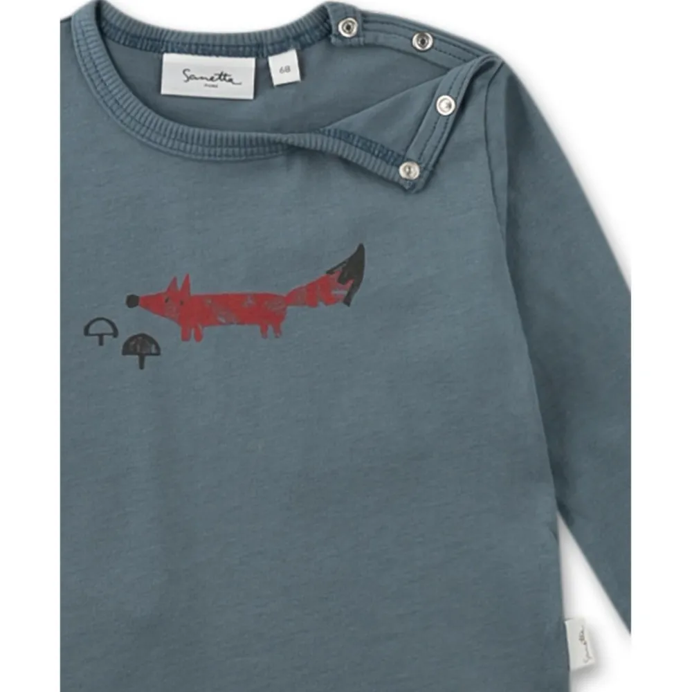 Sanetta - Kid's Shirt 12279 - Longsleeve Hot