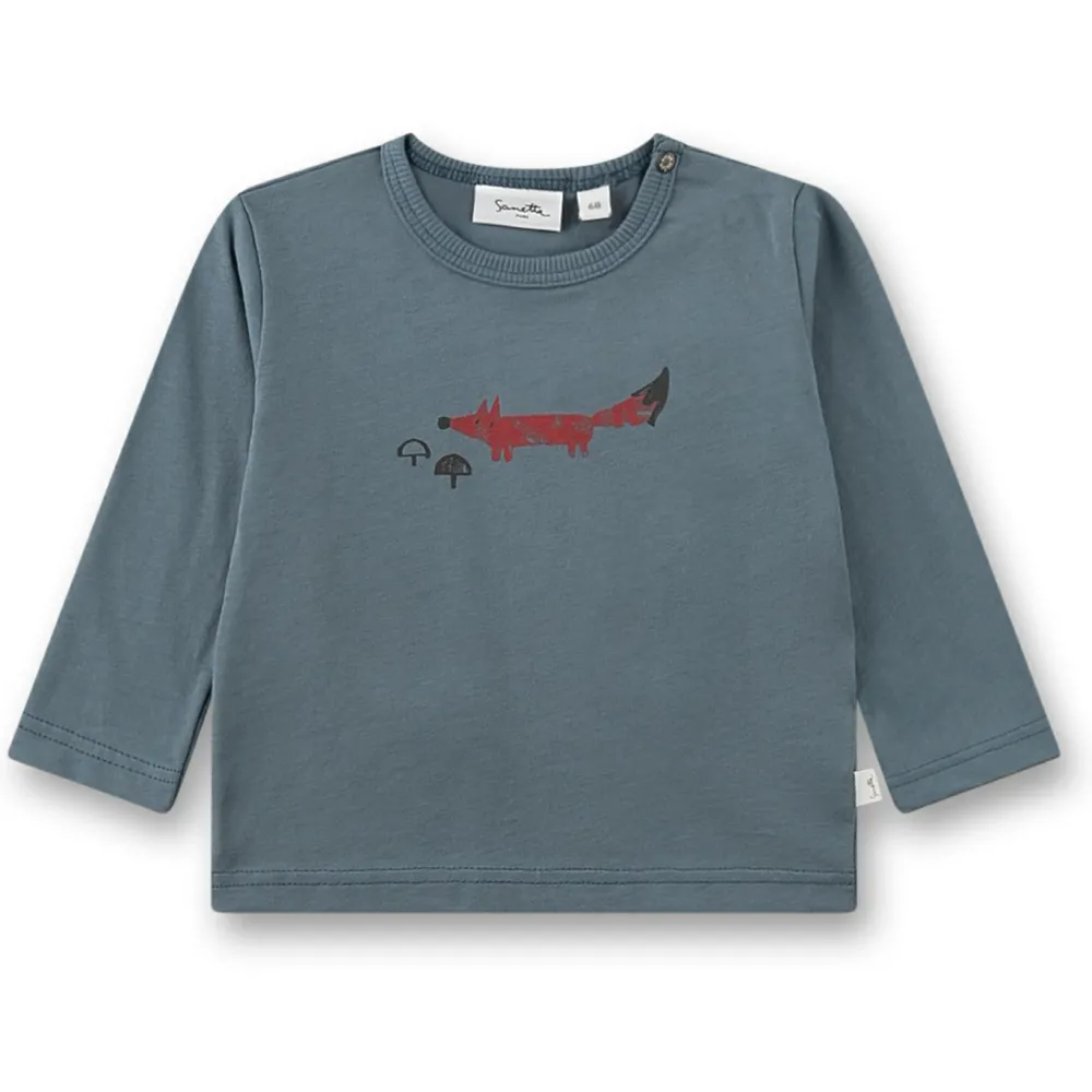 Sanetta - Kid's Shirt 12279 - Longsleeve Hot