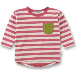 Sanetta - Kid's Shirt 12186 - Longsleeve Rose Wine Clearance