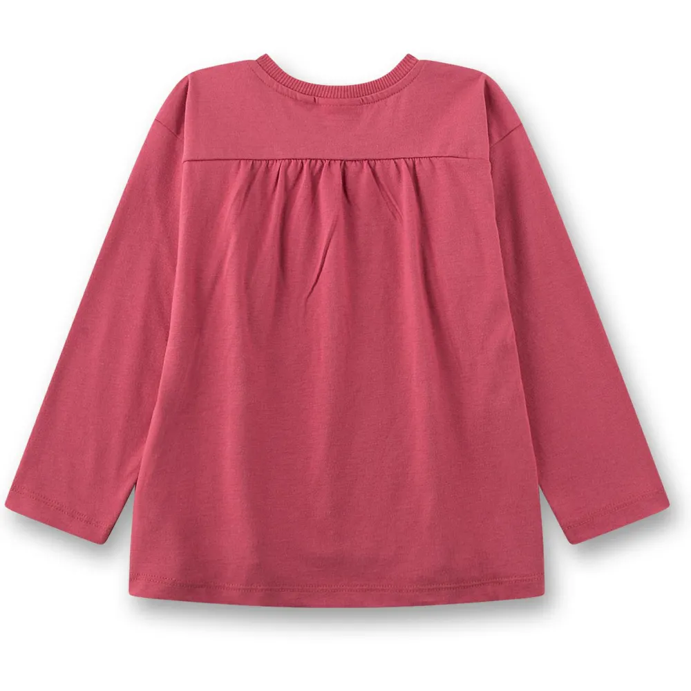 Sanetta - Kid's Shirt 12187 - Longsleeve Rose Wine Outlet