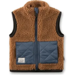 Sanetta Westen|Alltagsbekleidung-- Kid's Vest 12286 - Fleeceweste Caramel