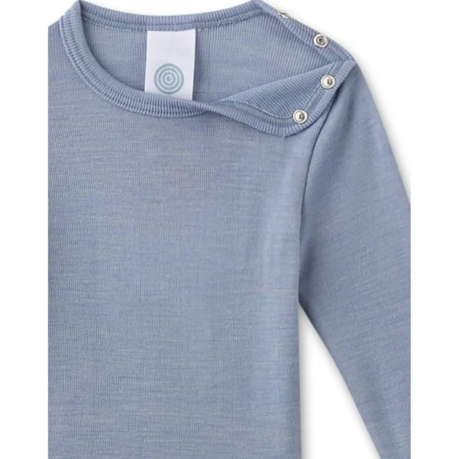 Kinder Sanetta - Kid's Wool Body L/S - Merinounterwäsche