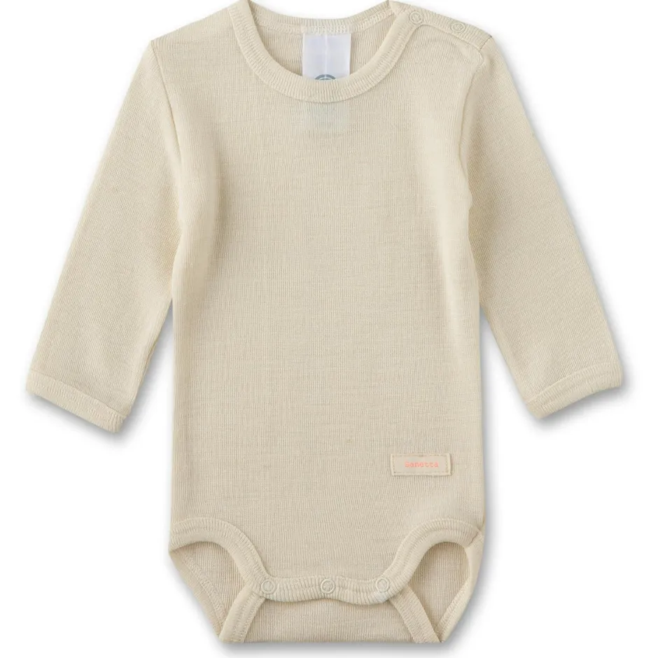 Kinder Sanetta - Kid's Wool Body L/S - Merinounterwäsche