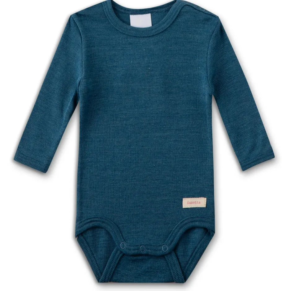 Kinder Sanetta - Kid's Wool Body L/S - Merinounterwäsche
