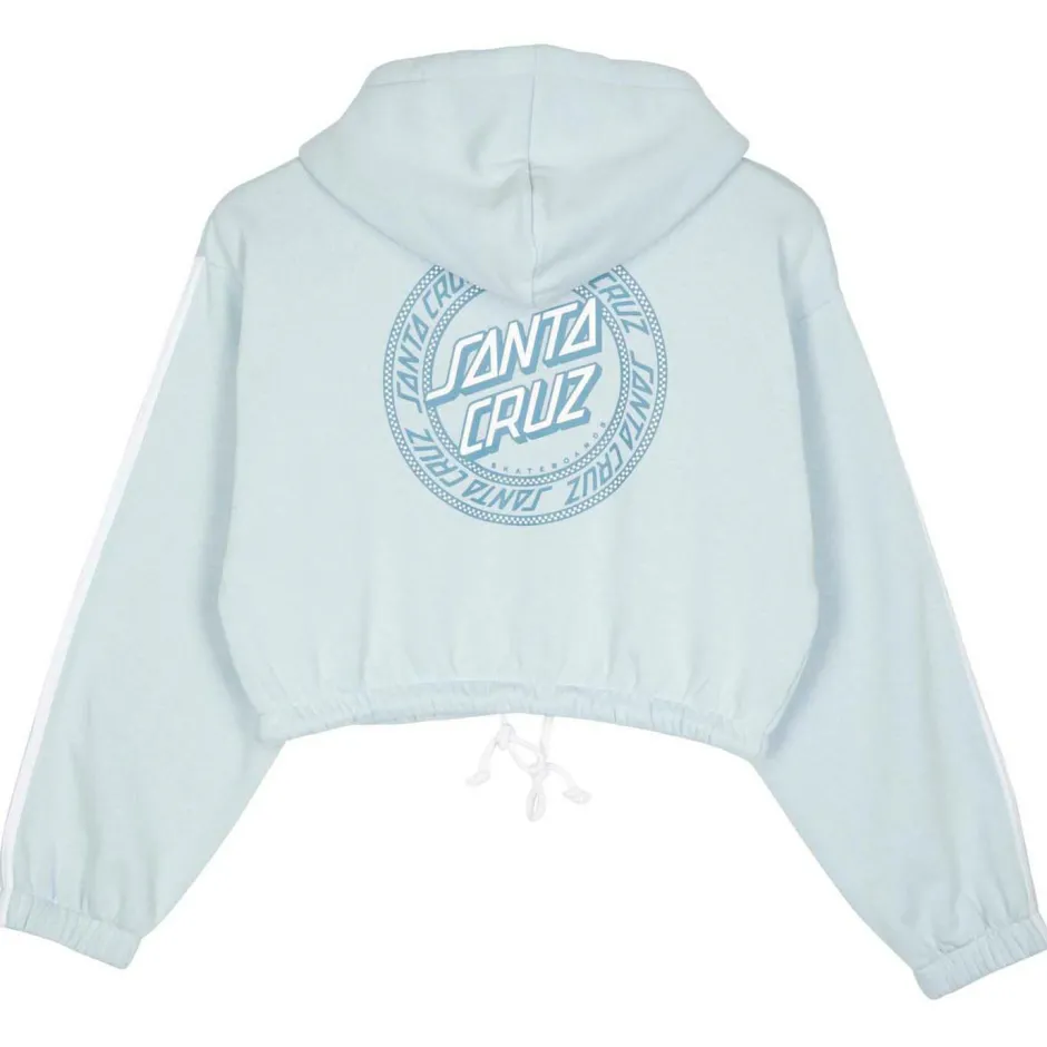 Santa Cruz Fitnessbekleidung|Pullover & Hoodies-- Women's Check Outline Ringed Dot Zip - Sweat- & Trainingsjacke Fresh Blue