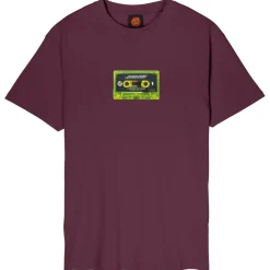 Santa Cruz T-Shirts|Shirts, Hemden & Longsleeves-- Reason for Living Mixtape - T-Shirt Dark Cherry