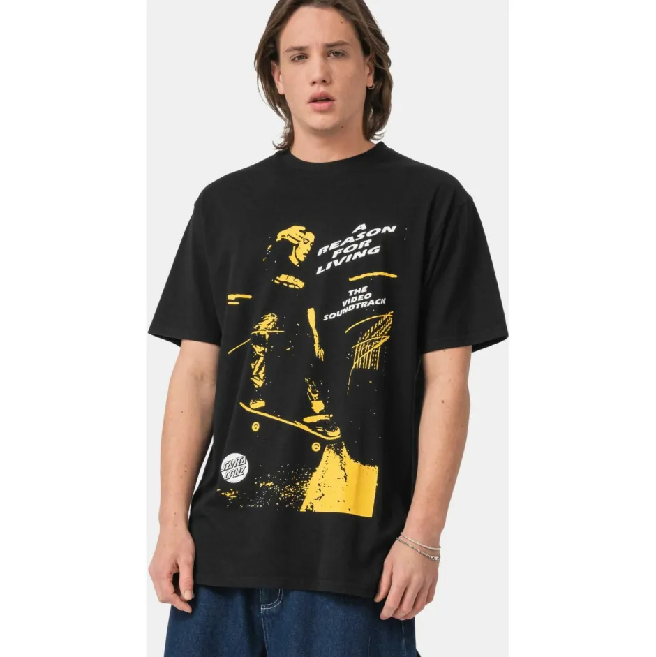 Santa Cruz T-Shirts|Shirts, Hemden & Longsleeves-- Reason for Living Soundtrack - T-Shirt Black