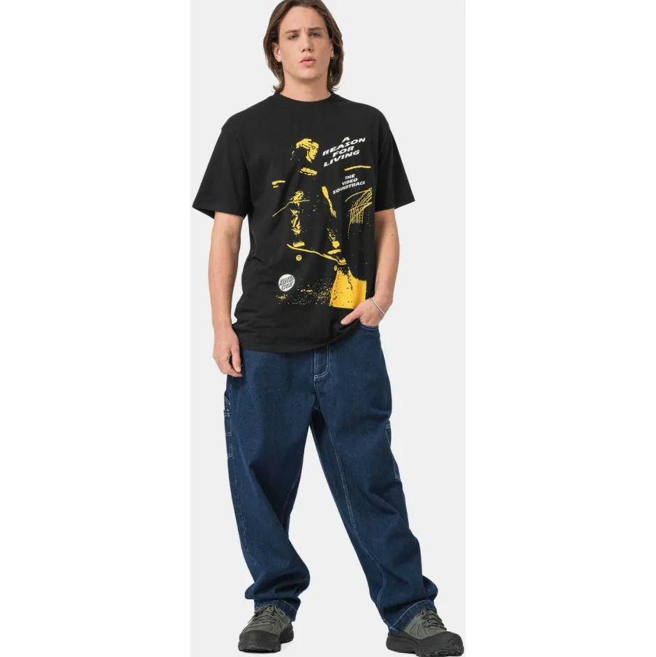 Santa Cruz T-Shirts|Shirts, Hemden & Longsleeves-- Reason for Living Soundtrack - T-Shirt Black