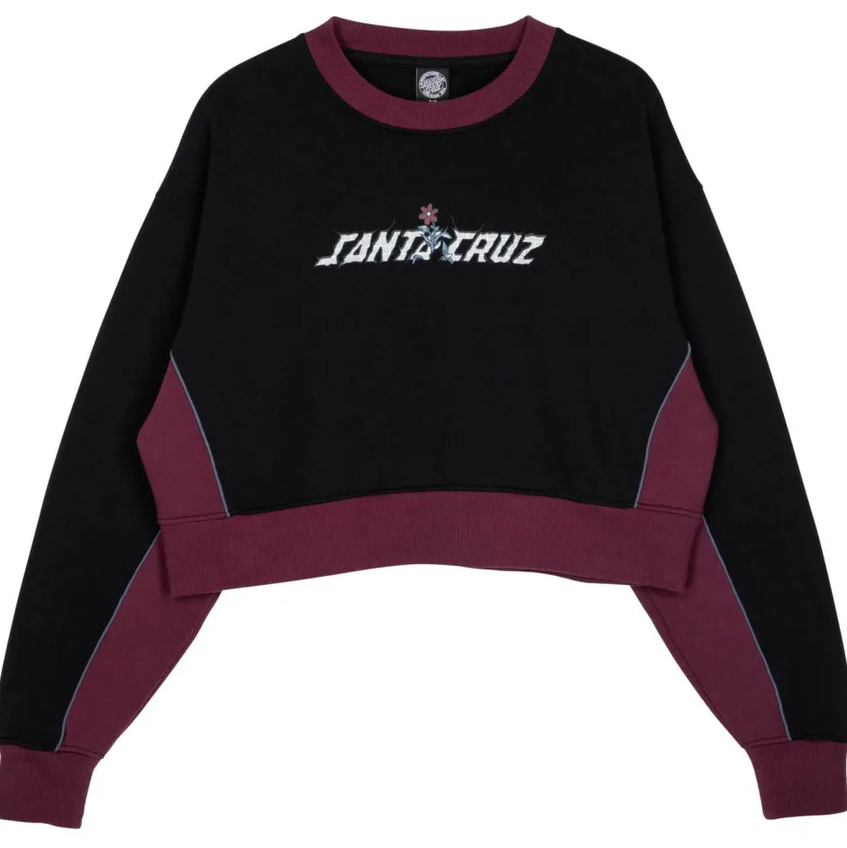 Santa Cruz - Women's Flourish Strip Crew - Pullover