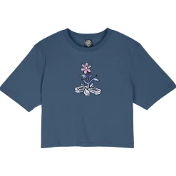 Santa Cruz - Women's Flourish T-Shirt - T-Shirt Heritage Blue Clearance