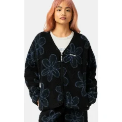 Santa Cruz - Women's Homebody Jacket - Fleecejacke Black Daisy New