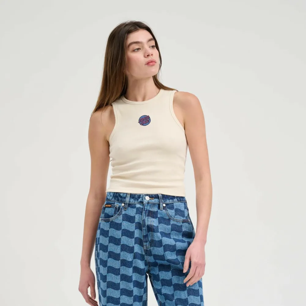 Santa Cruz - Women's Other Dot Emb Tank - Top Outlet
