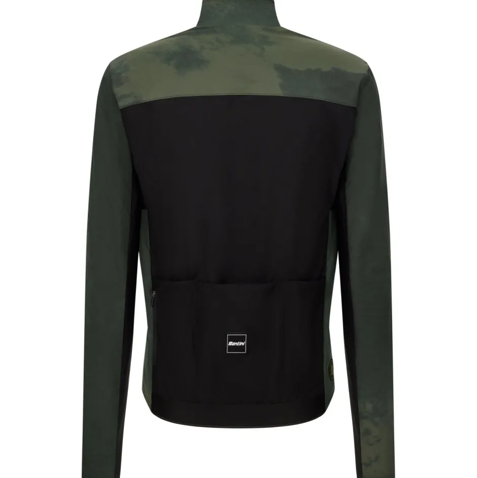 Santini Fahrradbekleidung|Fahrradjacken-- Alpha Insulated Jacket - Fahrradjacke Verde Militare