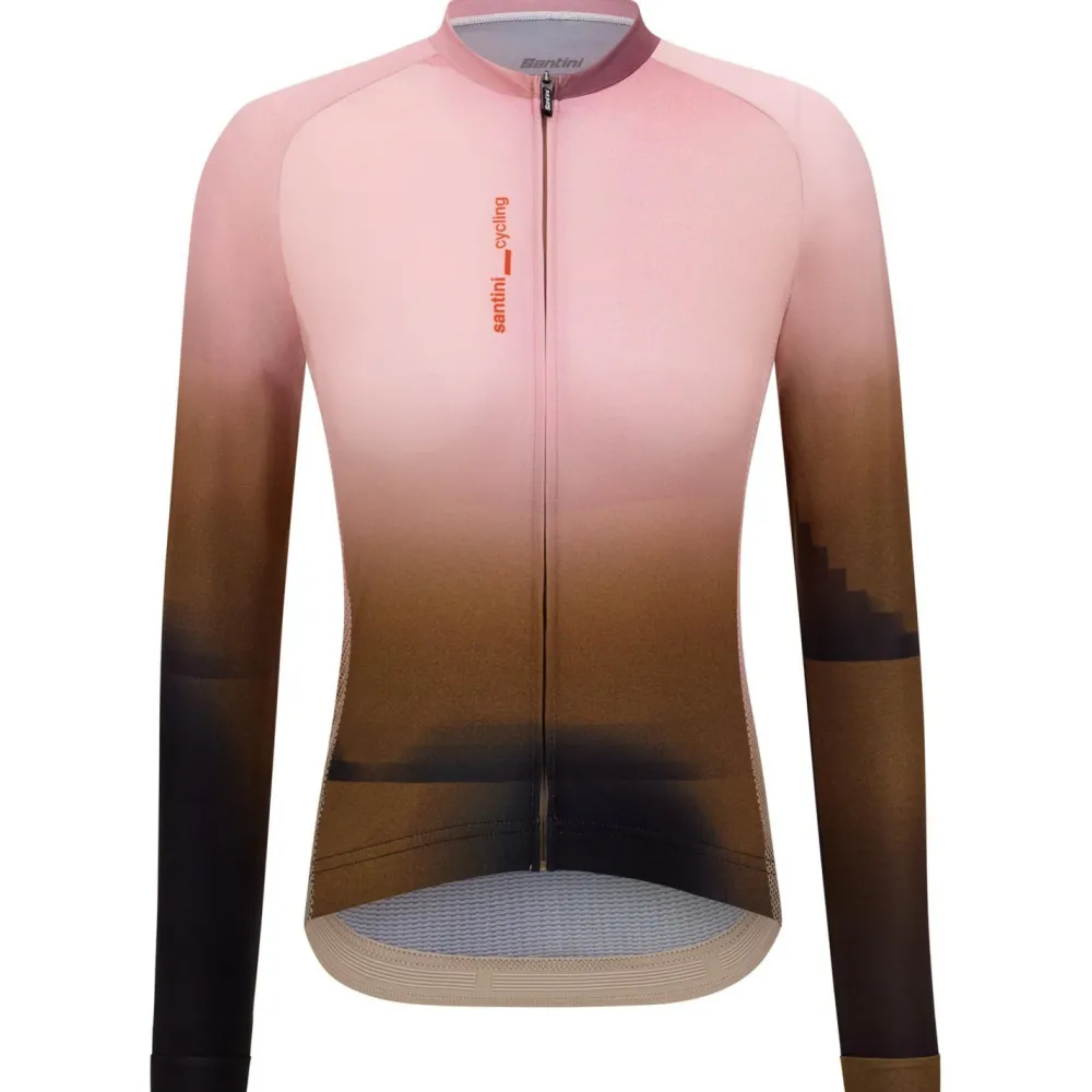 - uce ong eeve Jerey - Radtrikot < Santini Outlet