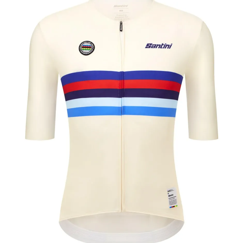 Santini Fahrradbekleidung|Radtrikots-- UCI World Champion Jersey - Radtrikot