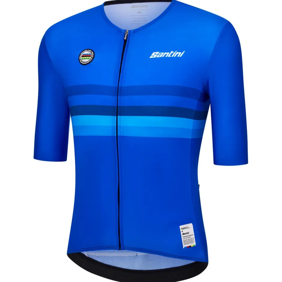 Santini Fahrradbekleidung|Radtrikots-- UCI World Champion Jersey - Radtrikot