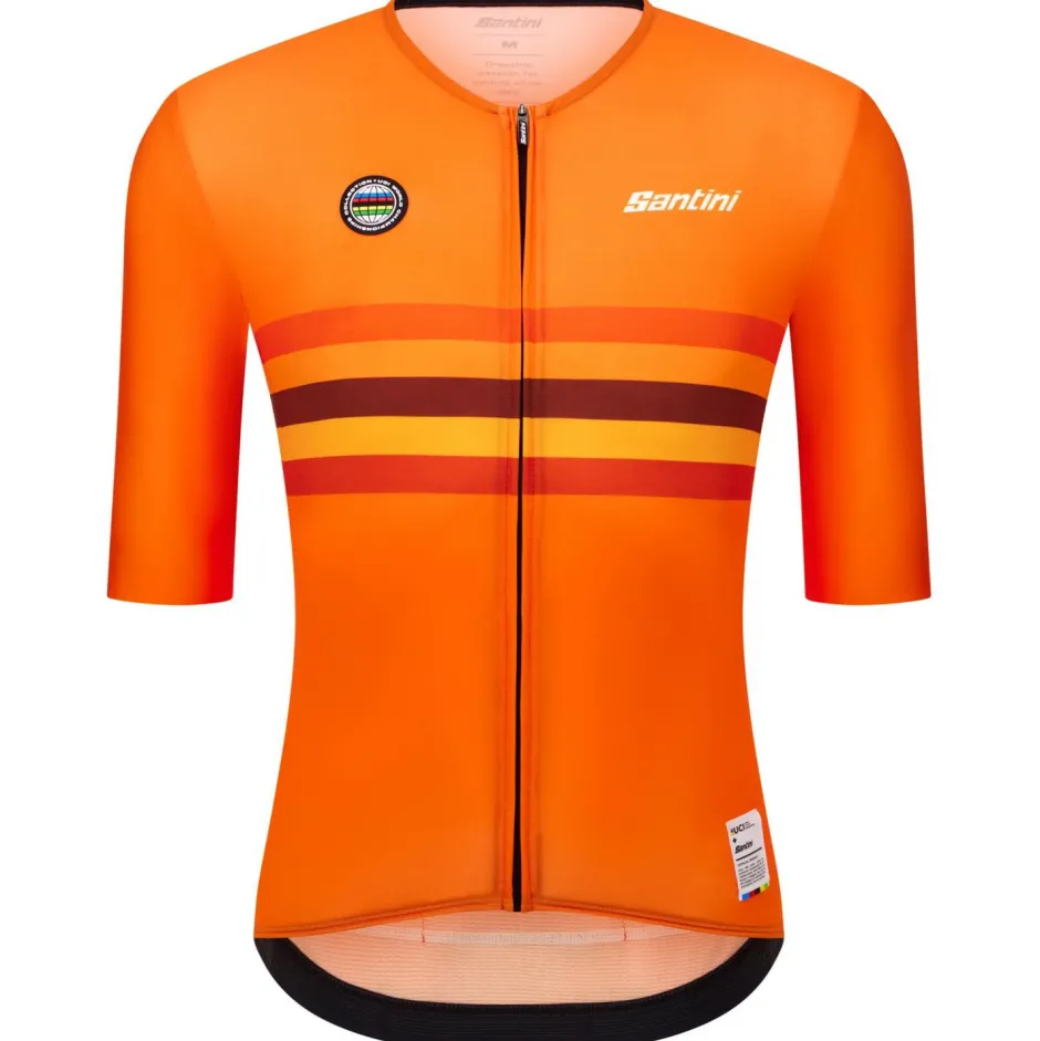 Santini Fahrradbekleidung|Radtrikots-- UCI World Champion Jersey - Radtrikot